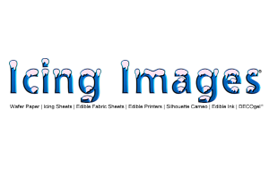 Icing Images logo. Official Sponsor of the Sweet Fest Business Conference. A cake show for bakers and sweet makers.